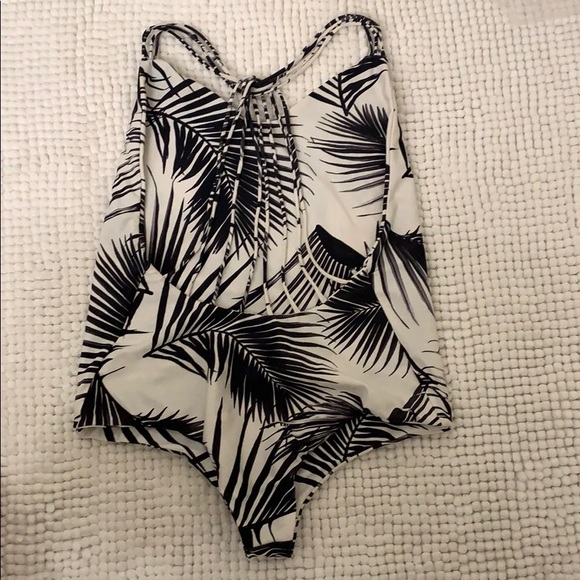 Mikoh Copacabana One Piece S in Palm Print - Picture 4 of 5